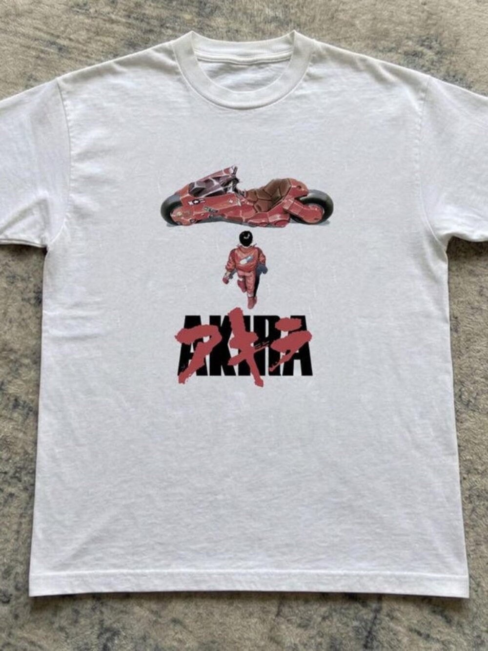 Akira Anime T-Shirt, Neo Tokyo Cyberpunk, Kaneda Motorcycle unisex shirt
